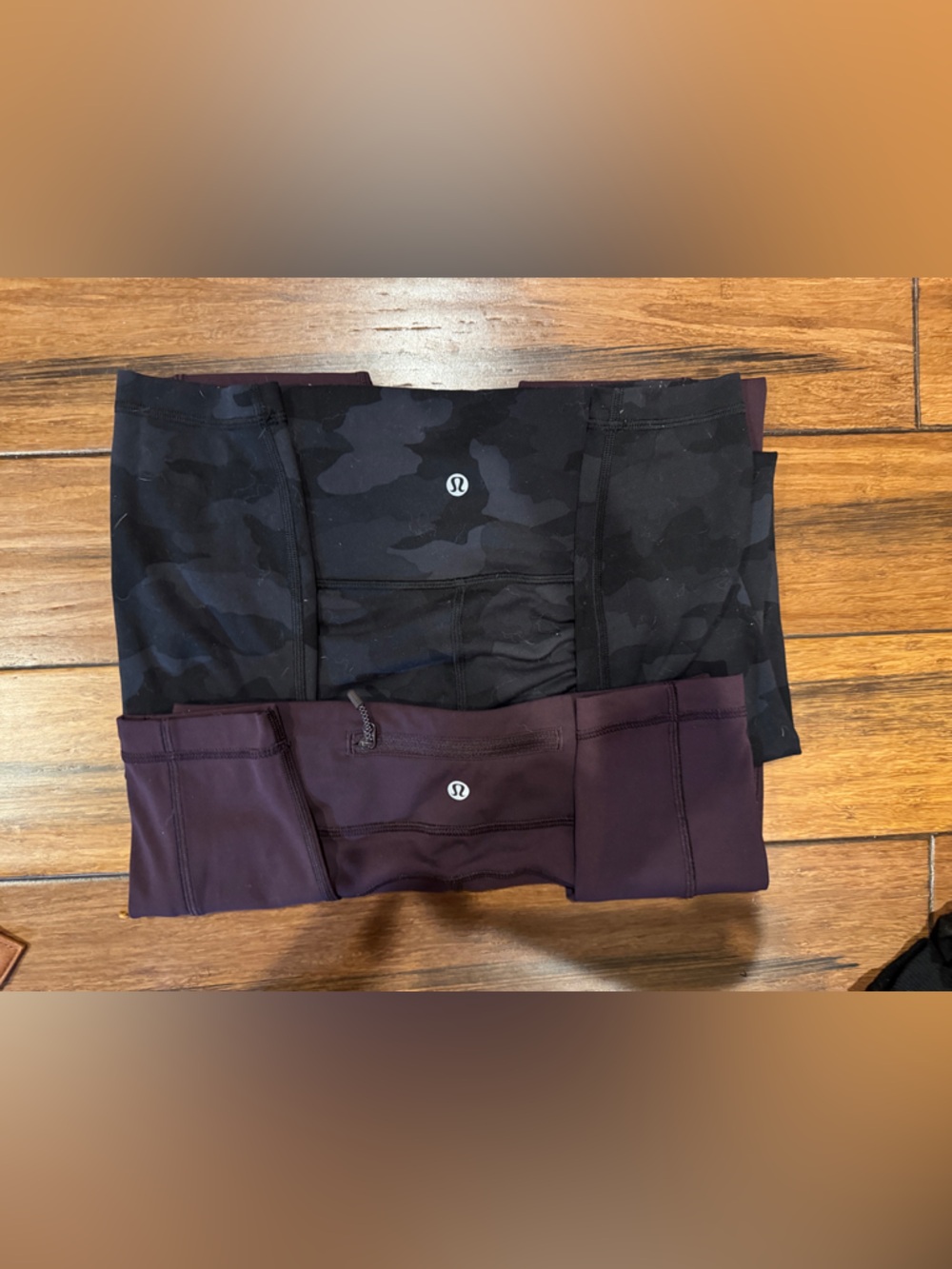 lululemon athletica set of 2 leggings - size 4